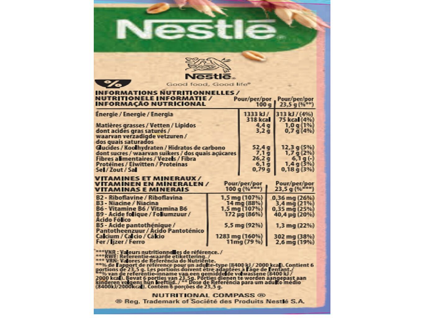 BARRAS NESTL&Eacute; FITNESS CEREAIS 6X23.5G image number 1