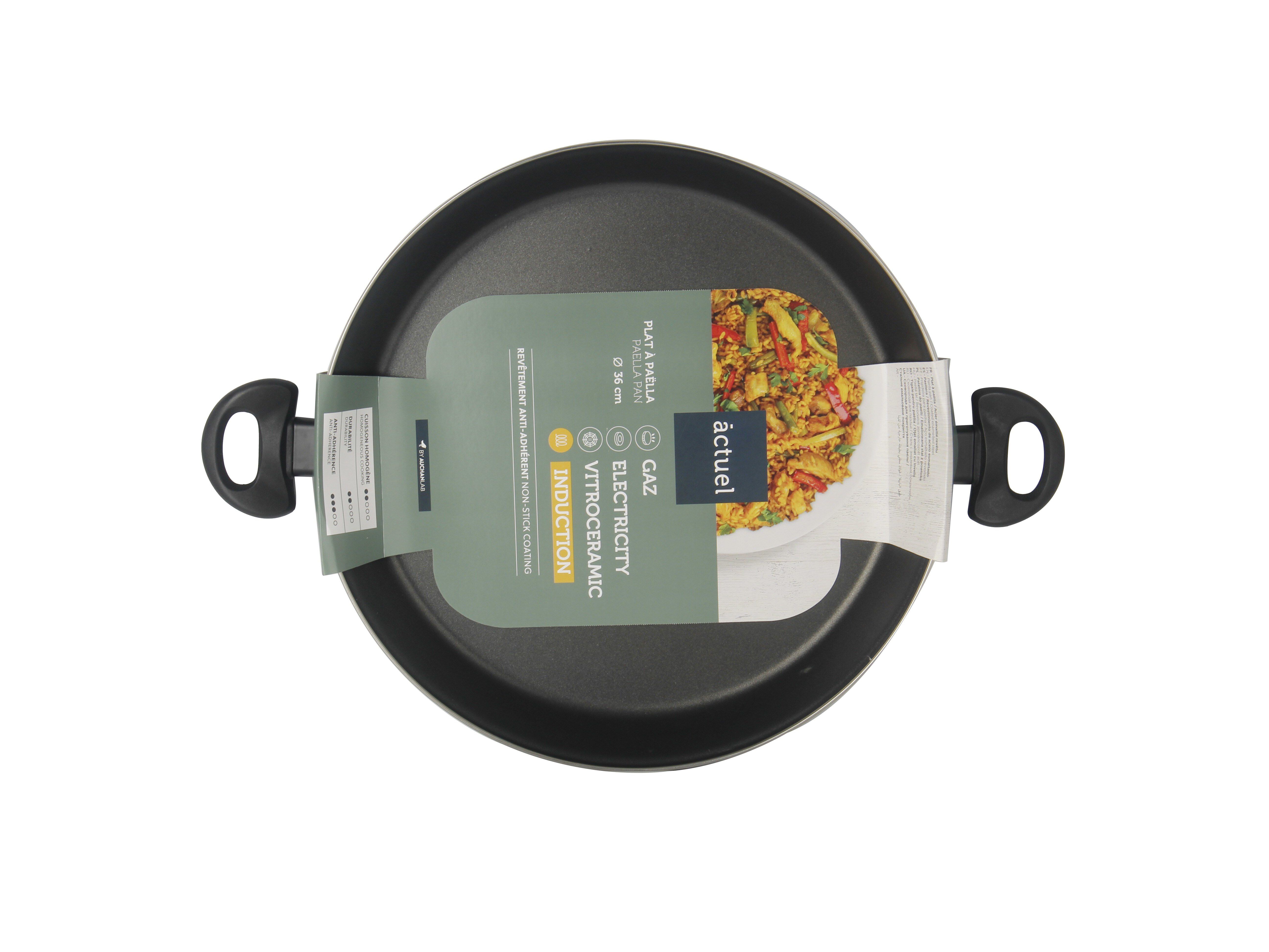 PAELHEIRA ANTIADERENTE ACTUEL A&Ccedil;O ESMALTADO 30CM image number 1