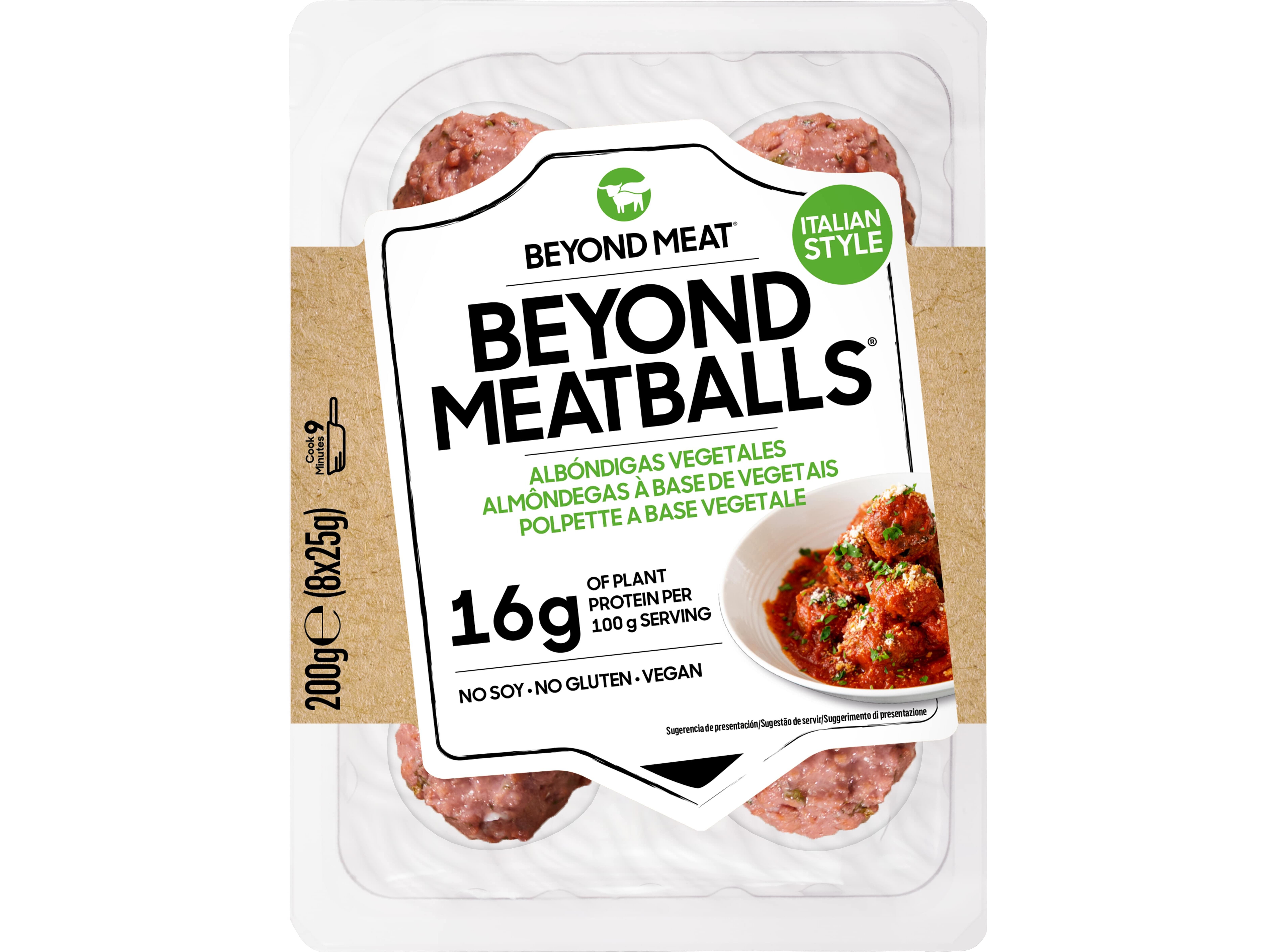ALMONDEGAS VEGETAIS BEYOND MEAT VEGAN 200G