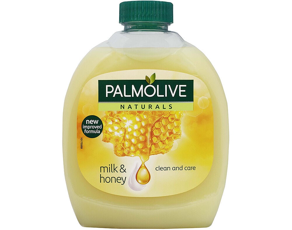 SABONETE PALMOLIVE L&Iacute;QUIDO RECARGA LEITE E MEL 300ML image number 0