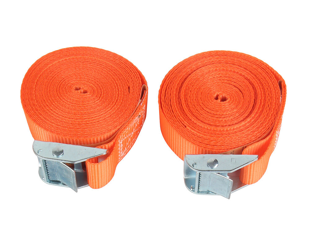 CORREIA PARA BAGAGEM AUCHAN LARANJA 2 UNIDADES 25MMX5M