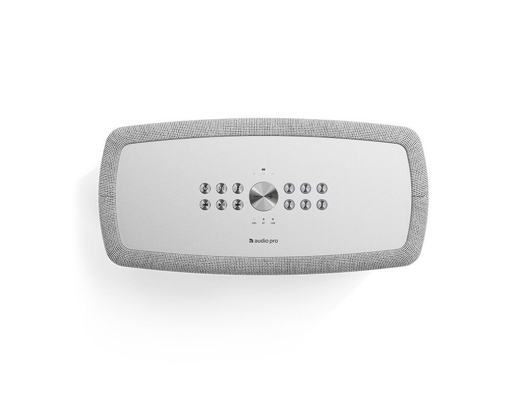 COLUNA WIFI/BT AUDIO PRO A15 CINZA CLARO image number 4