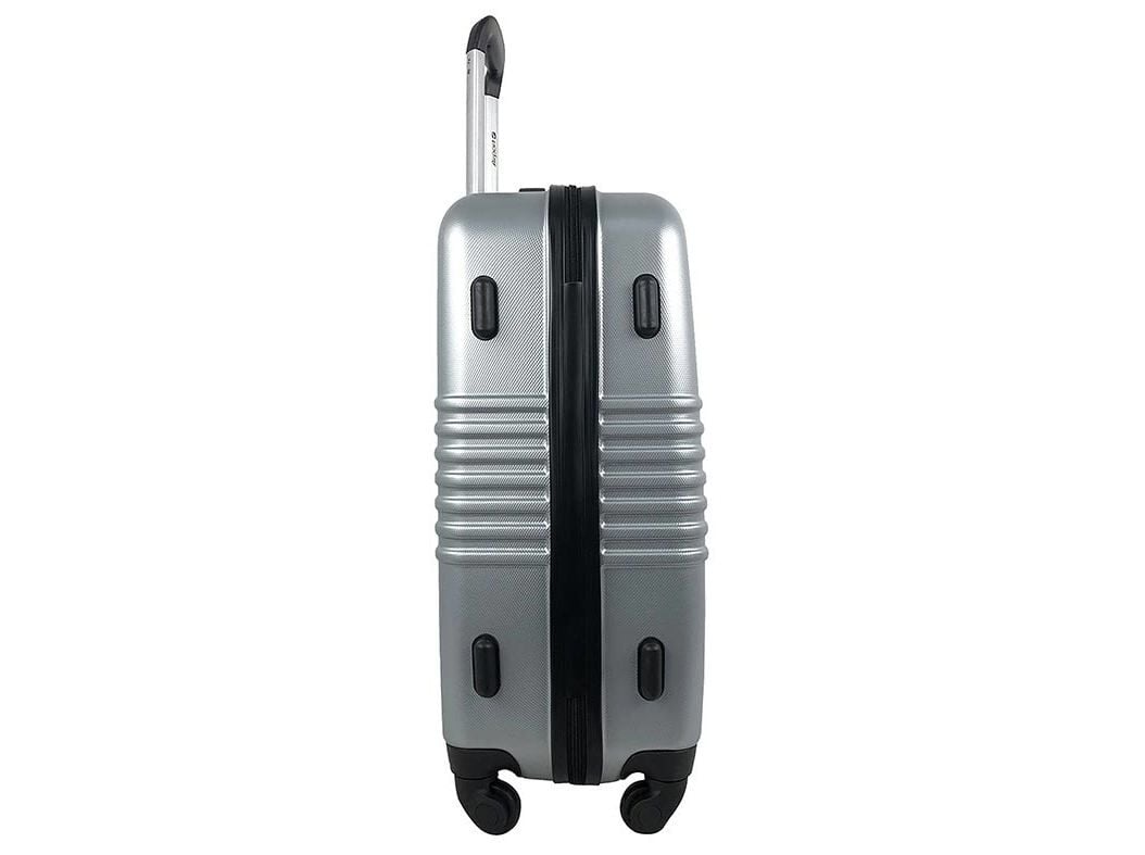 MALA DE VIAGEM M&Eacute;DIA R&Iacute;GIDA AIRPORT CINZENTO 4 RODAS 60CM image number 2