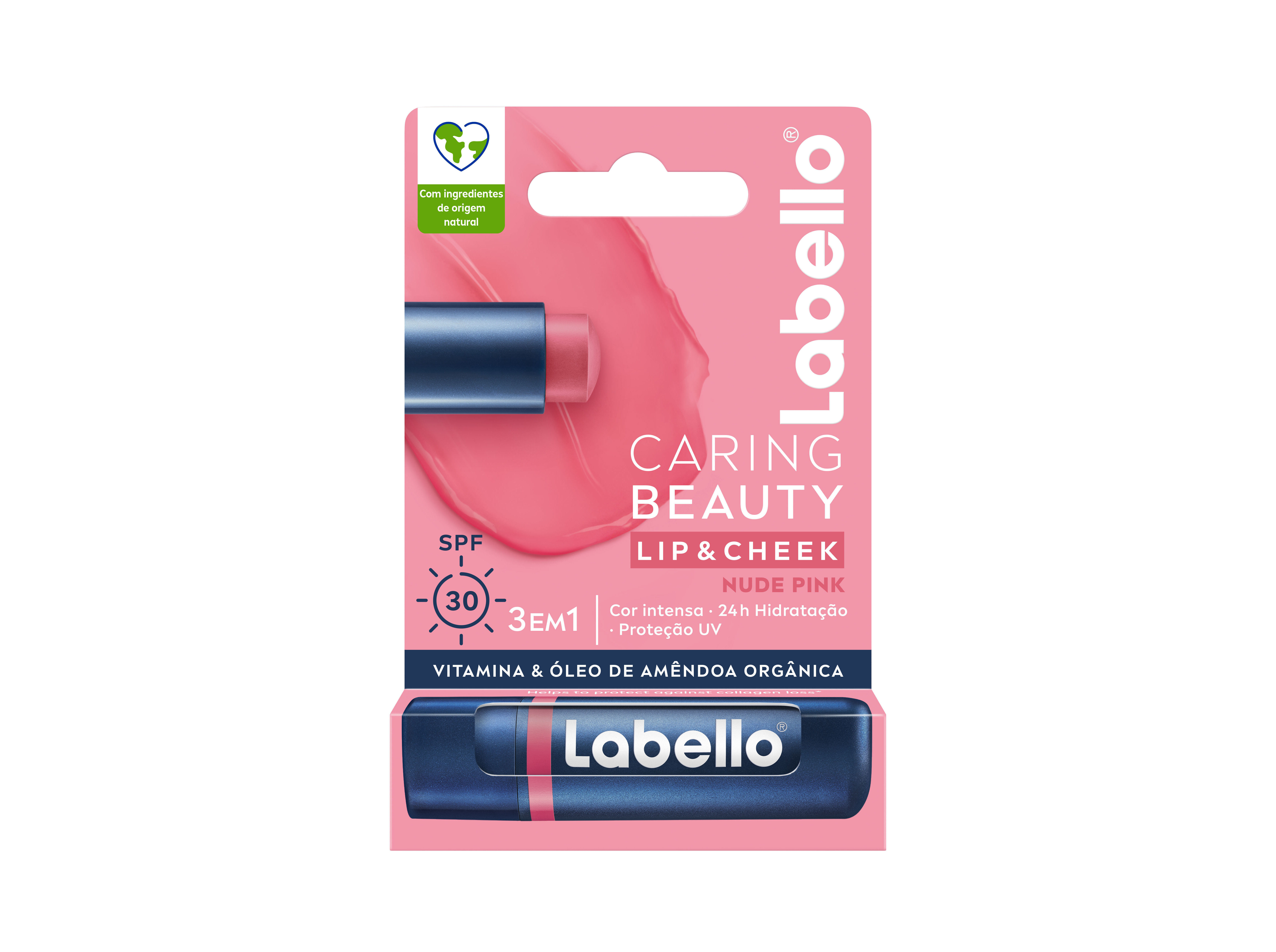 BATOM LABELLO CARING BEAUTY ROSE 1 UN image number 0