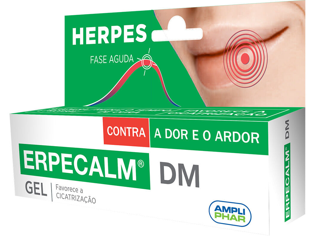 GEL HERPES ERPECALM 8ML DM image number 0