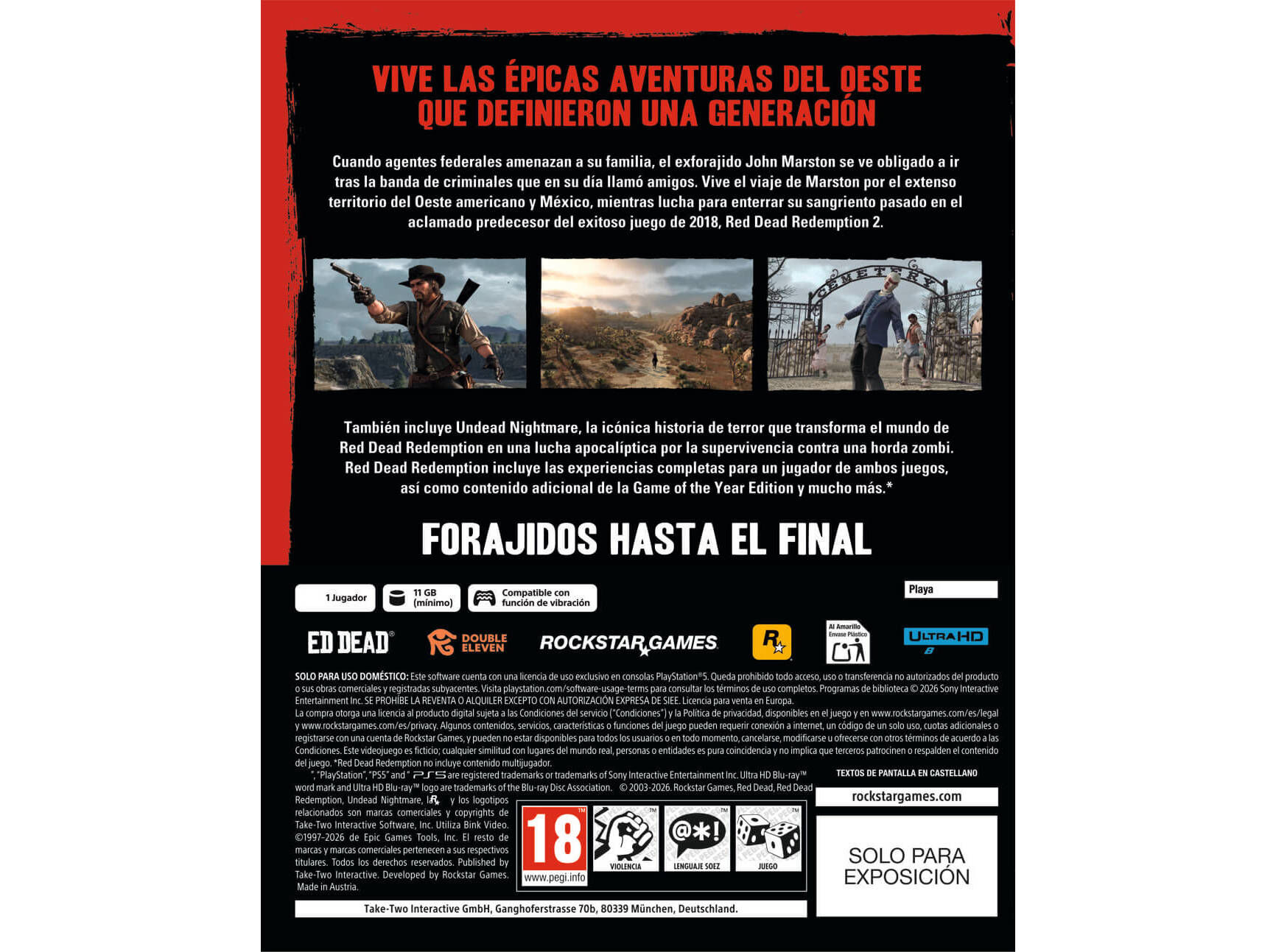 JOGO PS5 RED DEAD REDEMPTION JP5TAK0043 image number 1