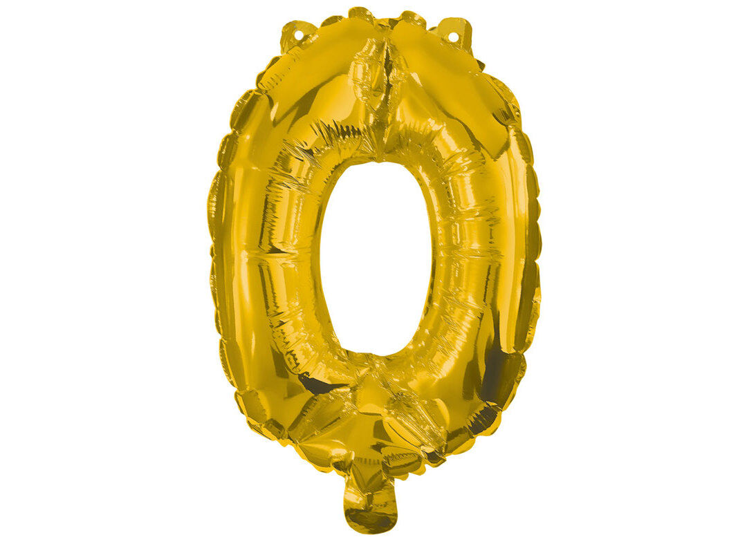 BAL&Atilde;O FOIL N&ordm; 0 DOURADO 32CM