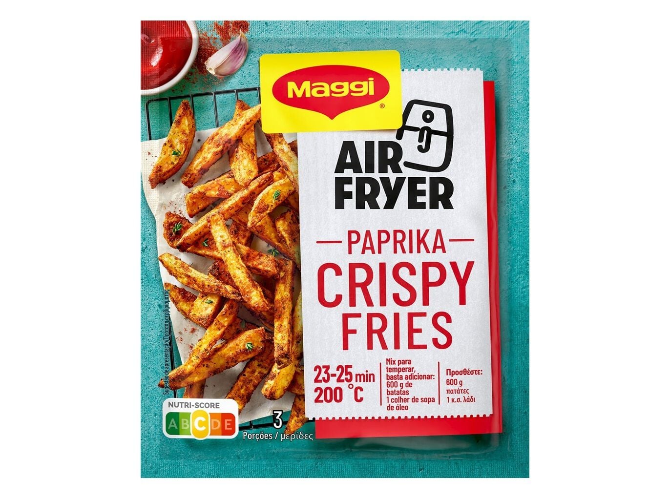 TEMPERO MAGGI AIRFRYER BATATA FRITA 34G image number 0