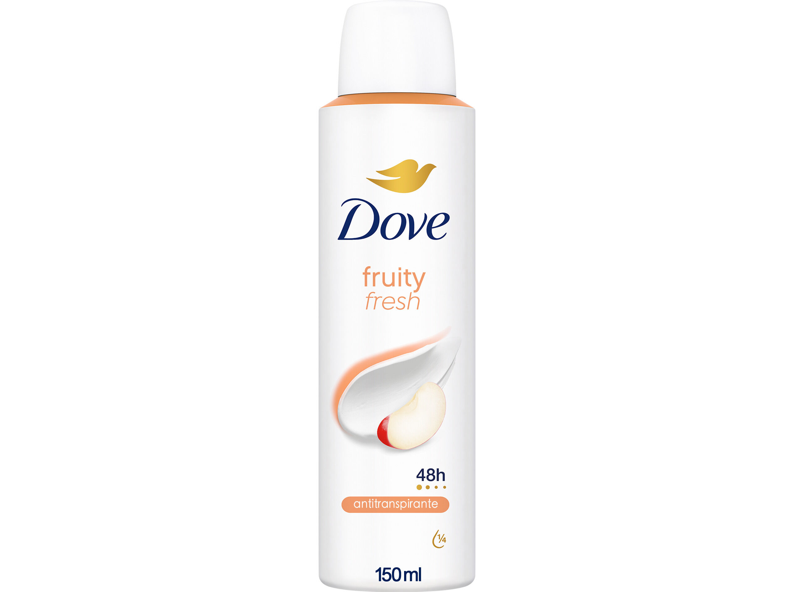 DESODORIZANTE SPRAY DOVE FRUITY FRESH 48H 150ML image number 0