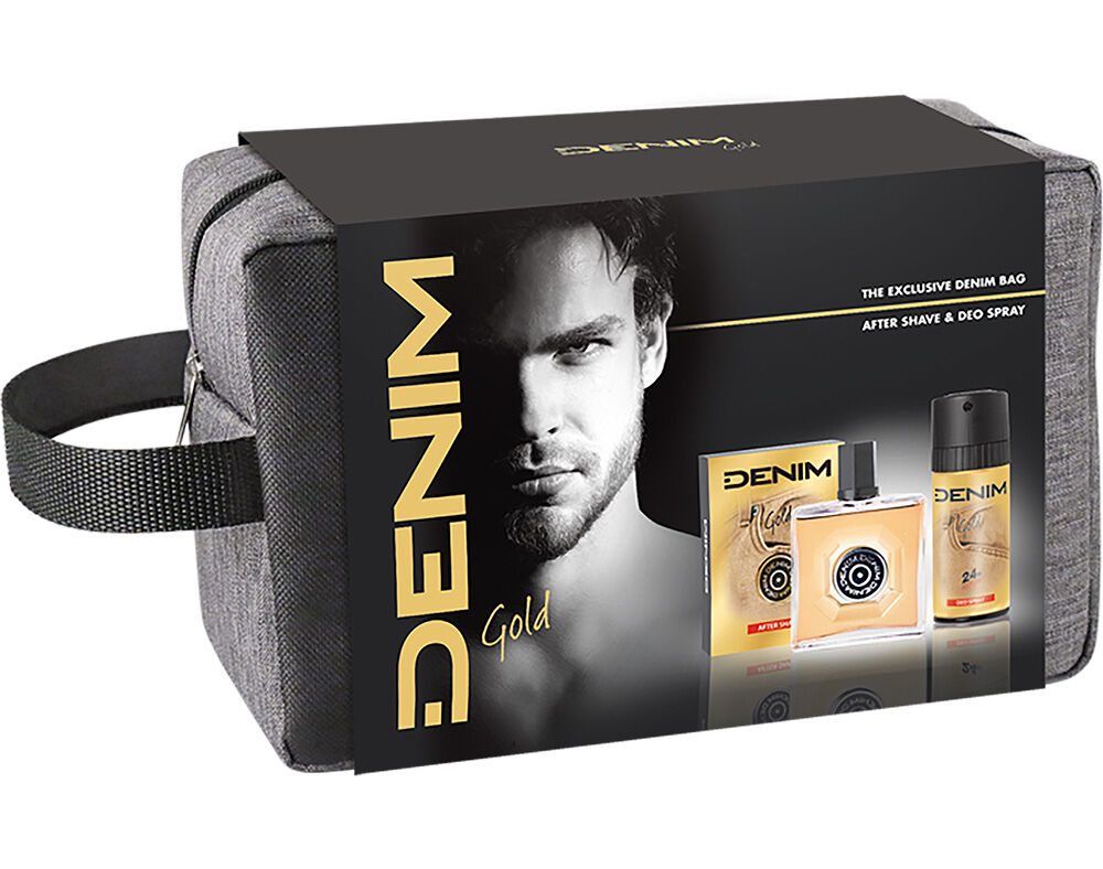 CONJUNTO DENIM HOMEM BOLSA GOLD image number 0