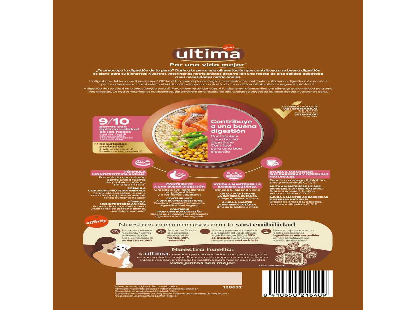 RA&Ccedil;&Atilde;O PARA C&Atilde;O ULTIMA MINI SENSITIVE COM SALM&Atilde;O 1.5KG image number 1