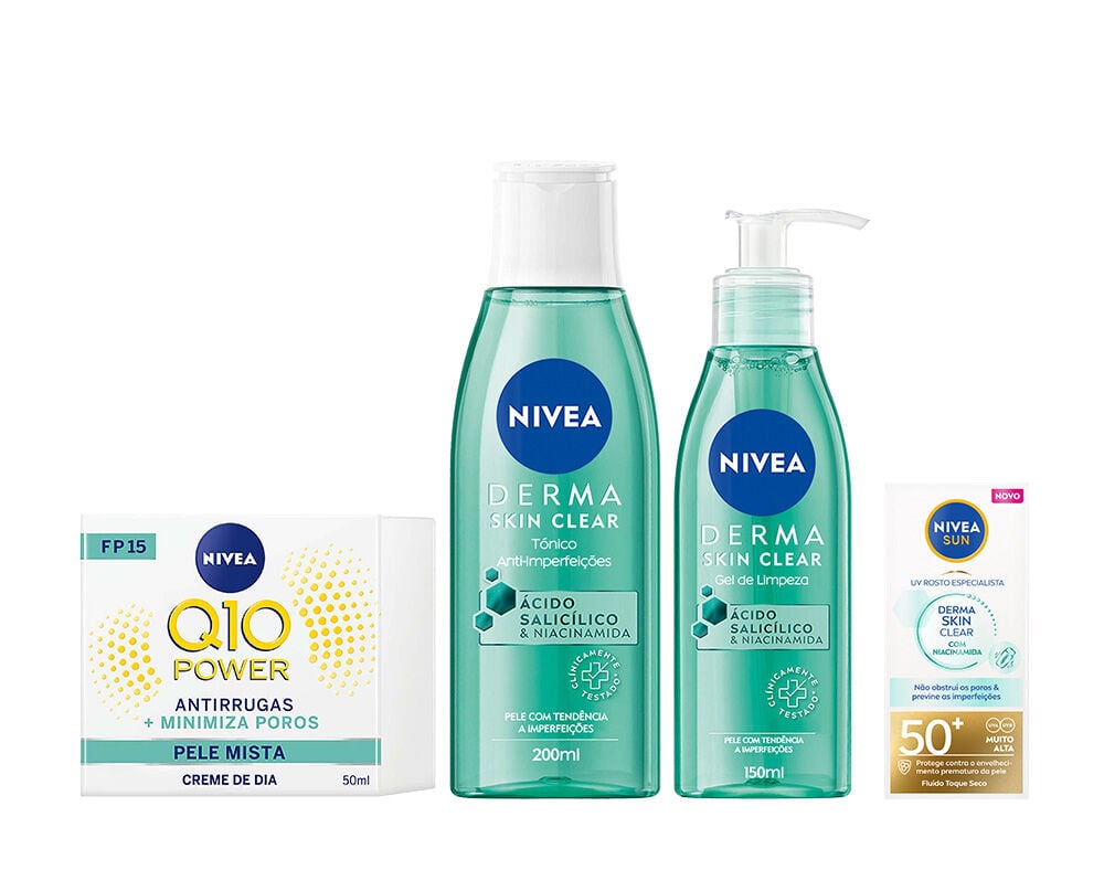 Pack Rosto Pele Mista a Oleosa image number 0