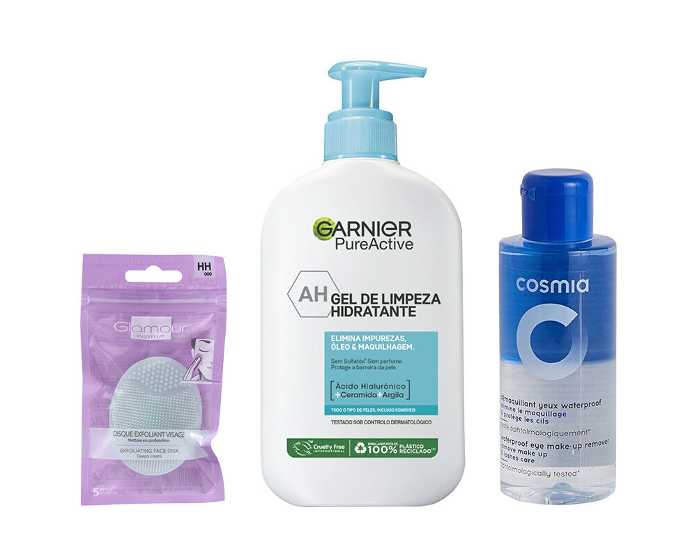 Pack Rosto Limpeza e Desmaquilhantes image number 0