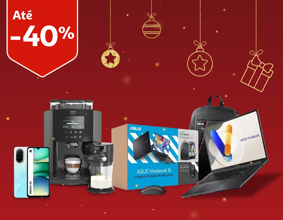 Em tecnologia e eletrodomésticos || 17/12 a 01/01