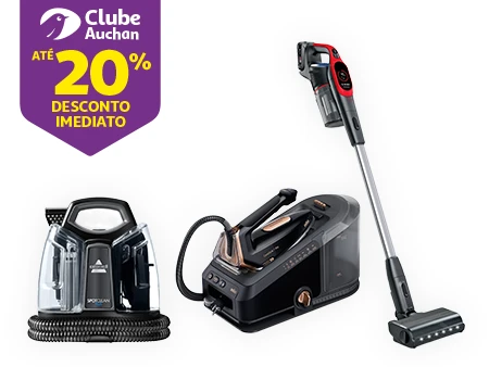 Numa seleção de eletrodomésticos para limpeza || 01/03 a 31/03