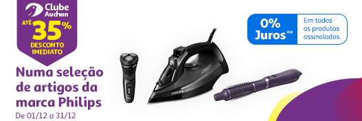 Numa seleção de artigos da marca Philips | Auchan