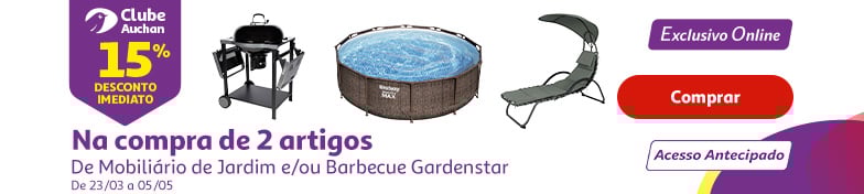 Campanha Antecipação Mob Jardim || 23/03 a 05/05 | Auchan