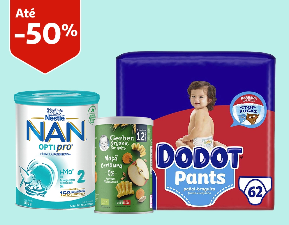 Promoções em produtos de Bebé || 30/04 a 13/05
