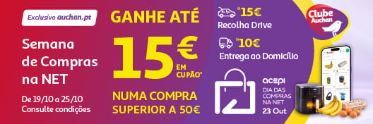 Campanha Semana de Compras na Net || 19/10 a 25/10/2026 | Auchan