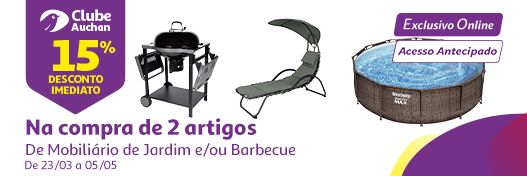 Campanha Antecipação Mob Jardim || 23/03 a 05/05 | Auchan