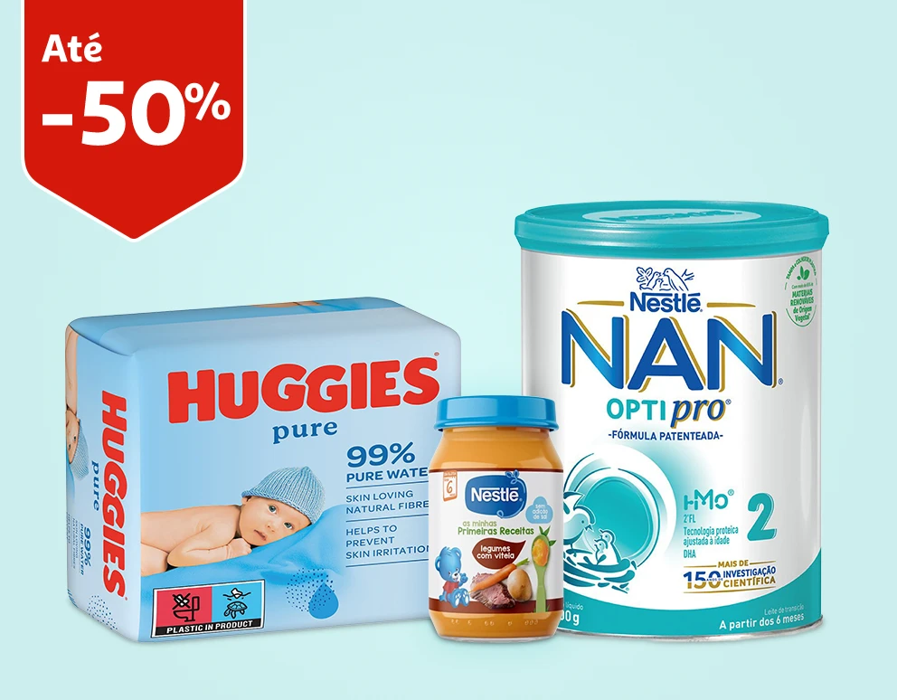 Promoções em produtos de Bebé || 08/01 a 21/01