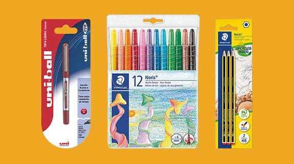 Escrita e colorir