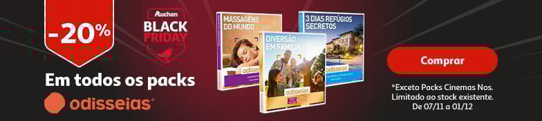 Campanha Odisseias Black Friday || 07/11 a 01/12 | Auchan