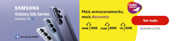 Campanha Samsung Clube Armazenamento || 04/05 a 17/05 | Auchan