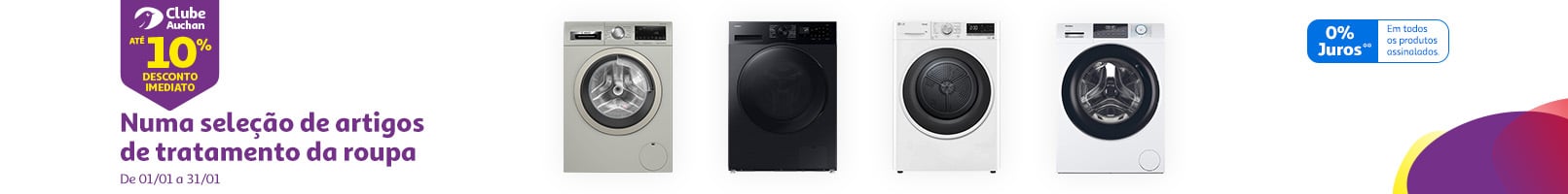Encarte Tratamento da Roupa || 01/01 a 31/01 | Auchan