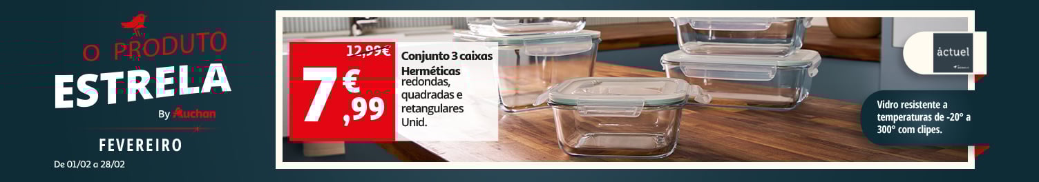 Campanha Produto Estrela Fevereiro || 01/02 a 28/02 | Auchan