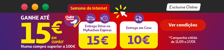 Semana da Internet || 11/05 a 17/05 | Auchan