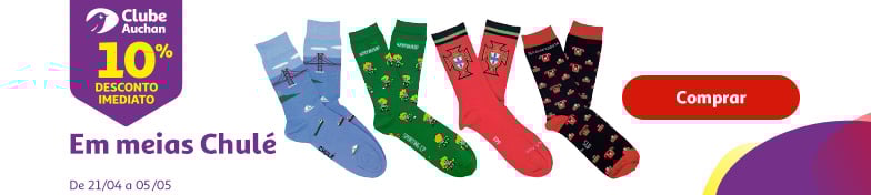 Campanha Meias Chulé Clube Auchan || 21/04 a 05/05 | Auchan