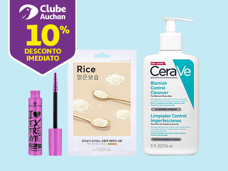 Compras superiores a 30€ em Dermocosmética e Maquilhagem || 28/02 a 30/03