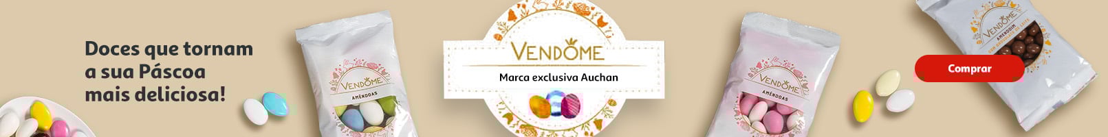 Doces de Páscoa || 13/03 a 05/04 | Auchan