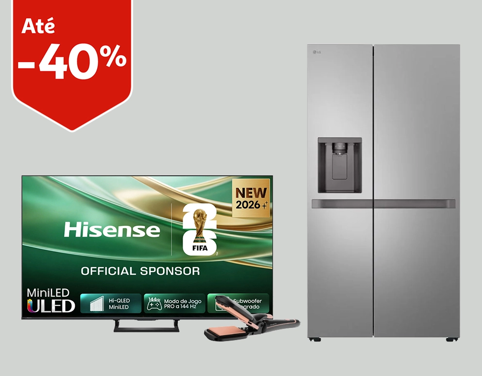 Em tecnologia e eletrodomésticos || 06/04 a 20/04