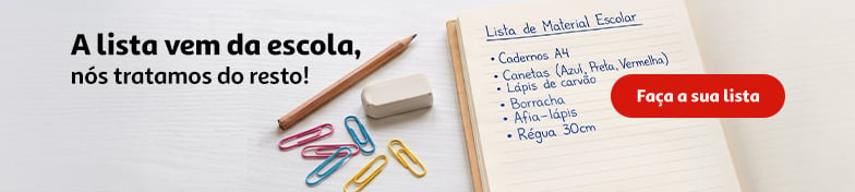 Campanha Lista Material Escolar || 01/09 a 23/09/2026 | Auchan