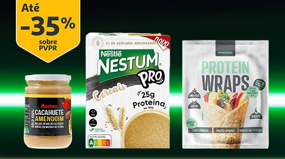 Manteigas, cereais e batidos