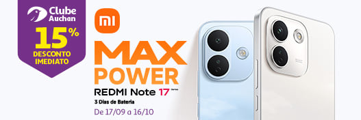 Campanha Redmi Note 17 || 17/09 a 16/10/2026 | Auchan