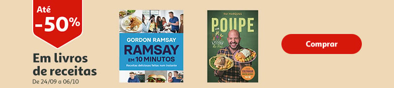 Campanha Livros receitas || 24/09 a 06/10/2026 | Auchan