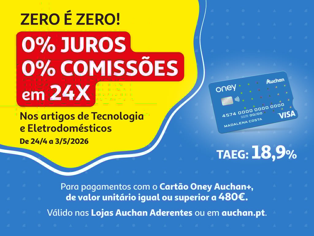 Campanha Oney Zero é Zero || 24/04 a 03/05 || Auchan