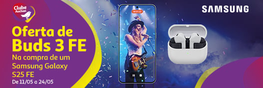 Campanha Samsung S25 FE Clube Auchan || 11/05 a 24/05 | Auchan