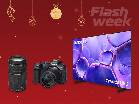 Preços baixos em TVs e máquinas fotográficas || 03/12 a 09/12