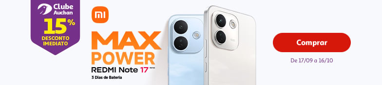 Campanha Redmi Note 17 || 17/09 a 16/10/2026 | Auchan
