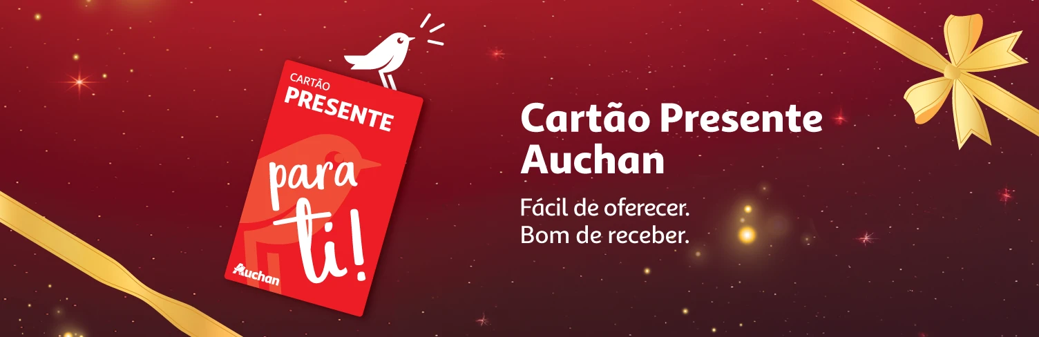 Cartão Presente Auchan