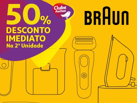 Em produtros da marca Braun || 01/08 a 31/08