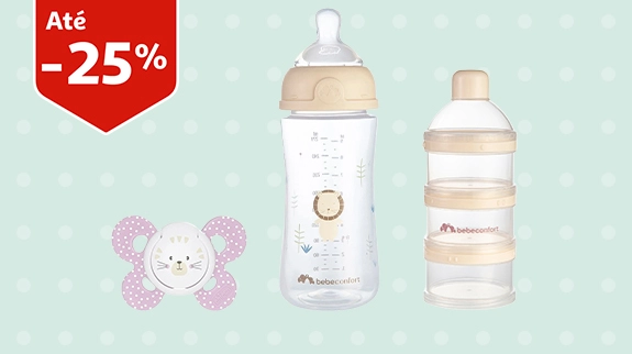 Biberões chupetas e acessórios