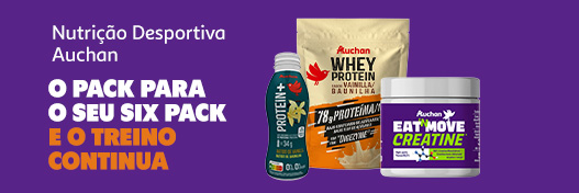 Campanha Nutrição Desportiva || 26/12 a 12/01 | Auchan