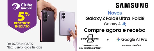 Campanha Samsung Lançamento || 07/08 a 06/09 | Auchan