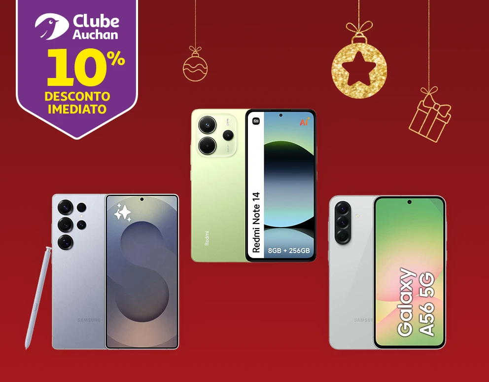 Numa seleção de Smartphones || 01/12 a 31/12