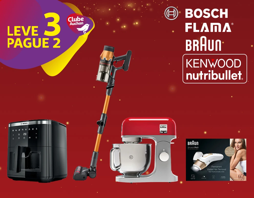 Em pequenos eletrodomésticos das marcas assinaladas || 12/12 a 24/12